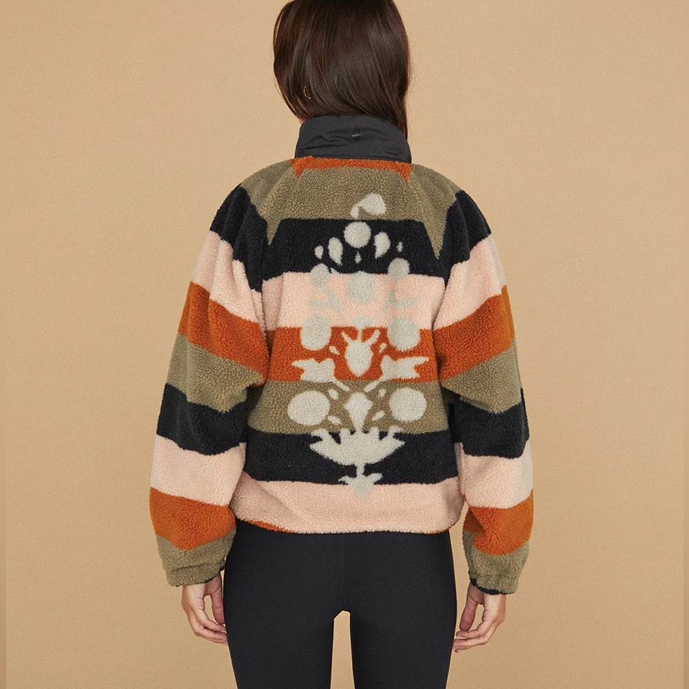 NEW Free People Rocky Ridge Fleece Jacket - Picture 3 of 15